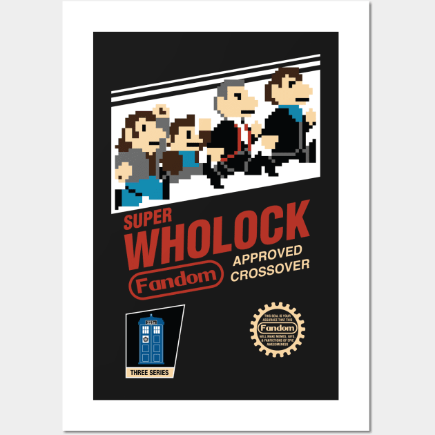 Super Wholock Wall Art by MrPandaDesigns